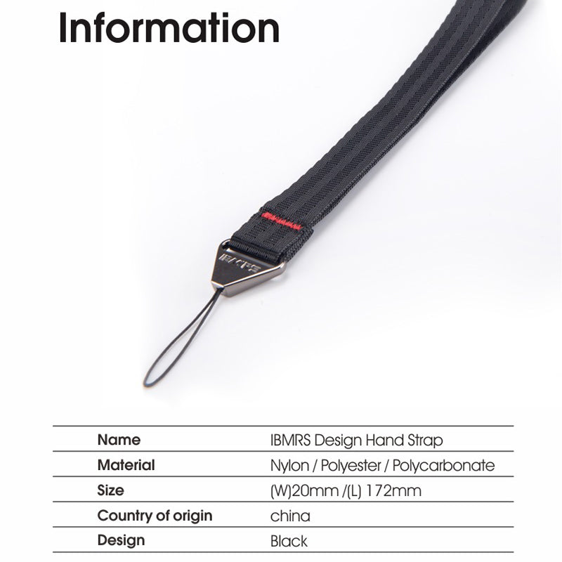 IBMRS Short Wrist Strap Nylon Anti-lost Phone Carrying Lanyard Hand Strap IBMRS Short Wrist Strap Nylon Anti-lost Phone Carrying Lanyard Hand Strap